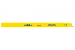 Metabo 631125000 BiM 300mm Sabre Saw Blades for Metal, Wood & Plastics - Pack of 2