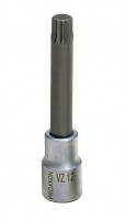 Proxxon 23373 1/2\" spline socket bit VZ 12, 100 mm length NO 23 373