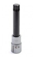 Proxxon 23374 1/2\" Spline Socket bit VZ 14, 100 mm length NO 23 374