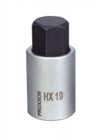 Proxxon 23473 1/2\" Allen Socket Bit, HEX 19, 55 mm length NO 23 473
