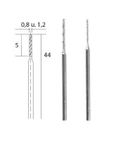 Proxxon 28255 Diamond Micro twist drills (each one 0.8 + 1.2 mm) NO 28 255