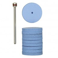 Proxxon 28294 Flexible polishing discs for fine polishing, � 22 mm, 10 pcs. NO 28 294