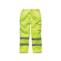 Dickies Hi-Vis PC Trouser Yellow Small