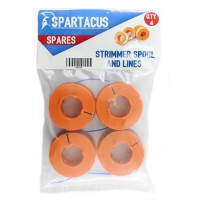 Spartacus SP036 Trimmer spool & line Pack of 4