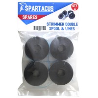 Spartacus SP038 Trimmer spool & line - Pack of 4