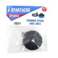 Spartacus SP054 Spool & line, spool cover & spring (new)