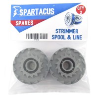 Spartacus SP126 Trimmer spool & line - Pack of 2