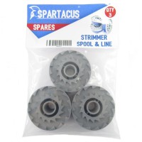 Spartacus SP126 Trimmer spool & line - Pack of 3