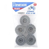 Spartacus SP126 Trimmer spool & line - Pack of 5