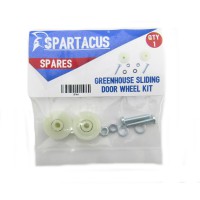 Spartacus SP166 Greenhouse sliding door wheel kit (22 mm) (new)