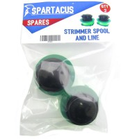 Spartacus SP212 Trimmer Spool & Line - Pack of 2
