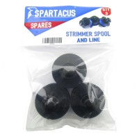 Spartacus SP235 Trimmer Spool & Line - Pack of 3