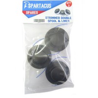 Spartacus SP243 Trimmer spool & line - Pack of 3