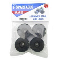 Spartacus SP282 Trimmer Spool & Line - Pack of 4