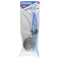 Spartacus SP393 Strimmer Spool Cap & Line Kit