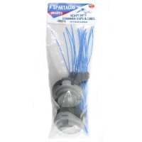 Spartacus SP396 Strimmer Spool Cap & Line Kit