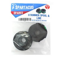 Pack of 2 Spartacus SP431 54V Strimmer Spool & Line