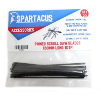 Pack of 20 Spartacus SPA004 Saw Blades 130mm 10TPI