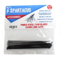 Pack of 20 Spartacus SPA005 Saw Blades 130mm 14TPI
