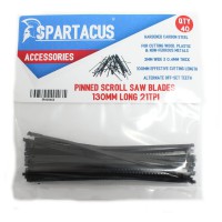 Pack of 40 Spartacus SPA006 Saw Blades 130mm 21TPI