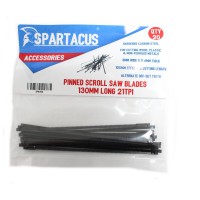 Pack of 20 Spartacus SPA006 Saw Blades 130mm 21TPI