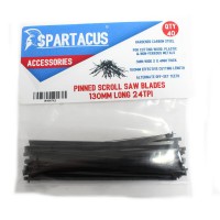 Pack of 40 Spartacus SPA007 Saw Blades 130mm 24TPI
