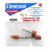 Spartacus SPA010 3 Piece Rotary Tool Grinding Stone Set