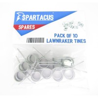 Spartacus Spares Lawnraker Tine 4 - Pack of 10