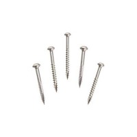 Kreg Pack of 100 Stainless Steel Pocket Screws 32mm 1-1/4\" #7 Fine WasherHead