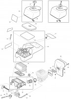 Spares for Makita Dpc6400 Petrol Disc Cutter (12'') Spare Parts SPARE