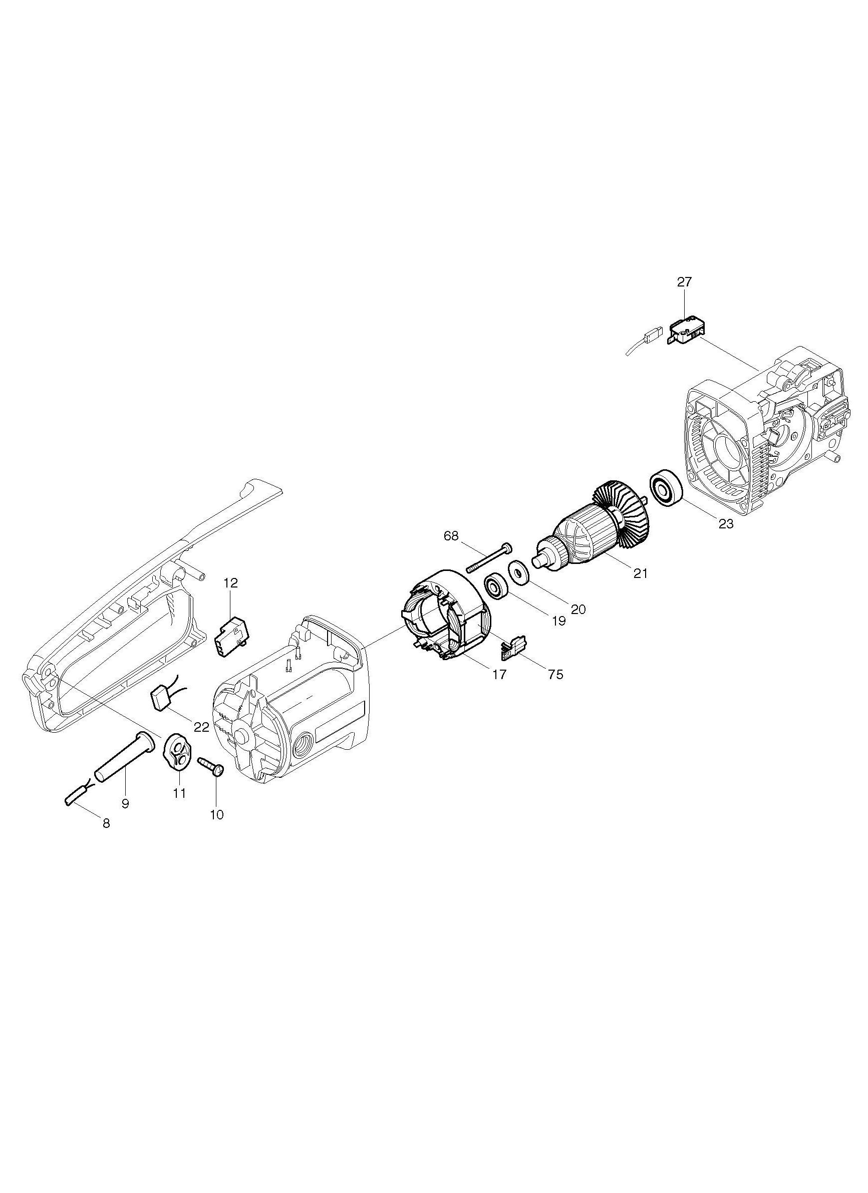 Spares for Makita Uc3501a Electric Chain Saw Spare Parts SPARE_UC3501A